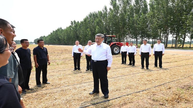 习近平在山东德州考察时强调
以扎实举措推进农业农村现代化 用勤劳和智慧创造更加美好生活