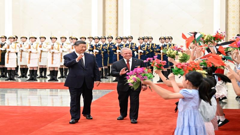 习近平同约旦国王阿卜杜拉二世会谈